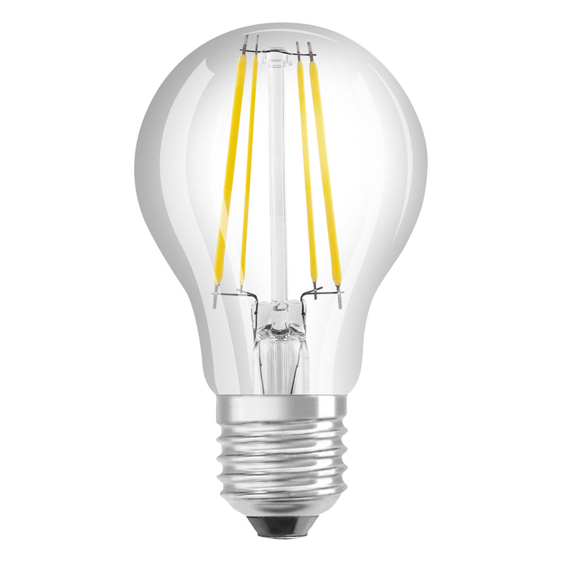 LEDVANCE Ultra CLA40 LED-Lampe klar Filament, warmweiß 3000K (E27)