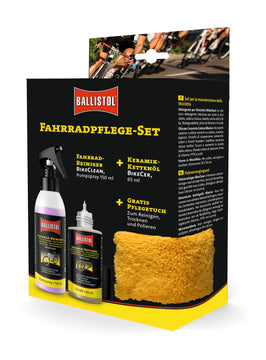 BALLISTOL BikeCer Fahrradpflege-Set BikeClean + Keramik-Kettenöl