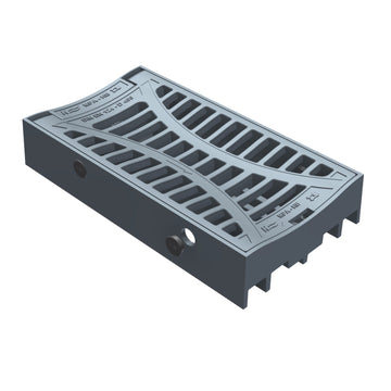 HYDROTEC ECON Längsaufsatz Kl. D Rinne 300x500 mit Scharnier