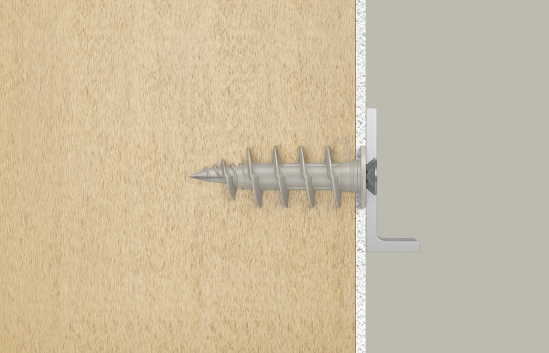 fischer FID II K Dämmstoffdübel Kunststoff, Länge 50 mm (4 Stück)