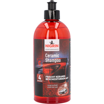 Nigrin Performance Ceramic-Shampoo, 500 ml für Ceramic-versiegelte Fahrzeuge