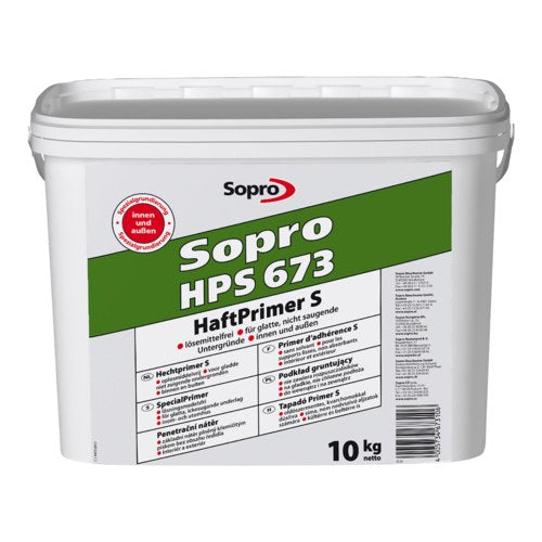 Sopro HaftPrimer S HPS 673 Primer hellgrau, 3-kg Eimer