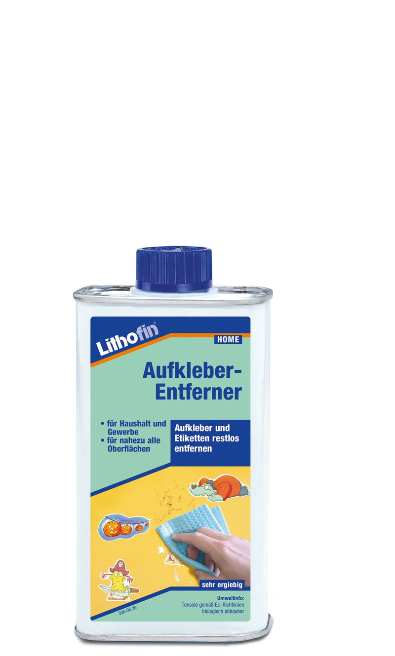 Lithofin Aufkleber-Entferner für Etiketten, Stickern & Rückstände (250 ml)