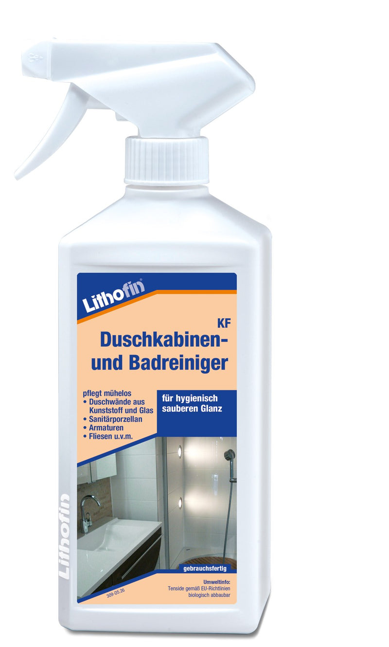 Lithofin Duschkabinenreiniger für Kalk & Schmutz, fruchtig frisch (500 ml)