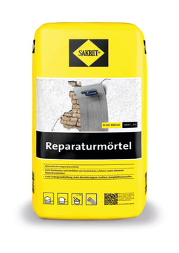 Sakret Reparaturmörtel 10 kg, grau für Mörtel & Putz Innen/außen