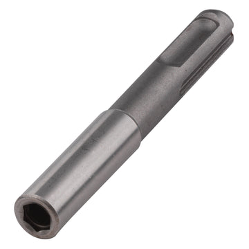 Wolfcraft Bithalter SDS-plus, für 1/4" Sechskant, Länge 80 mm