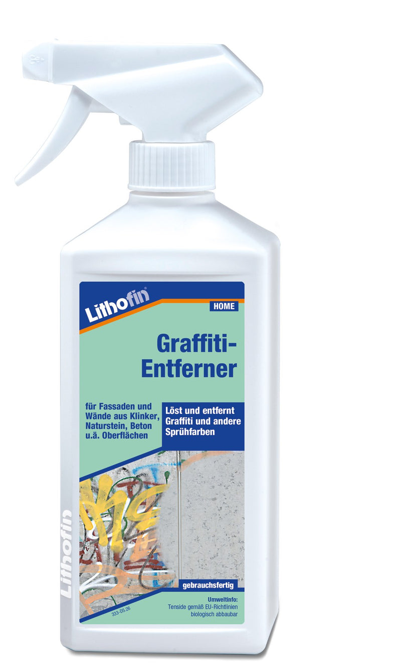 Lithofin Graffiti-Entferner Sprühflasche 500 ml für Naturstein, Klinker und Glas