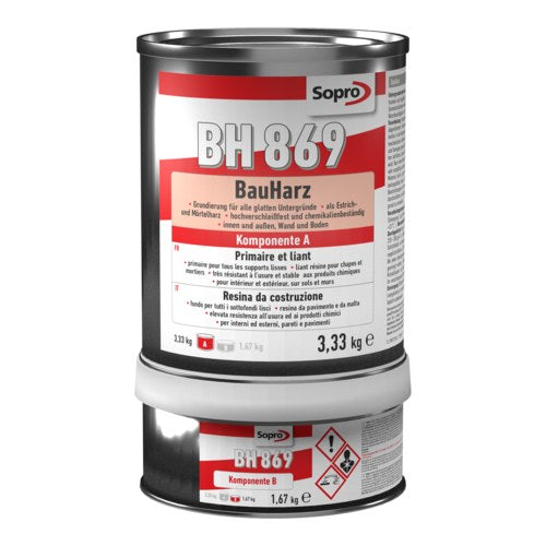 Sopro BauHarz BH 869 2K Bauharz-Grundierung, 1-kg-Eimer