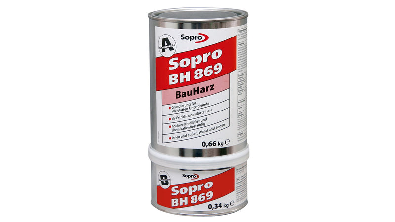 Sopro BauHarz BH 869 2K Bauharz-Grundierung, 1-kg-Eimer