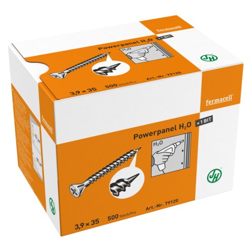 fermacell FC-Powerpanel H2O Schrauben 3,9 x 35 mm Stahl, Senkkopf