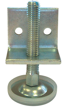 HSI Verstellschraube mit Anschraubwinkel M8x60 mm, verzinkt (2 Stk)