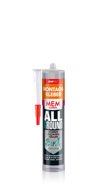 MEM Montage-Kleber 3in1 kristallklar, lösemittelfrei, 300 g