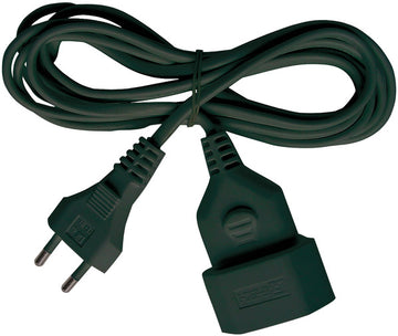 Brennenstuhl Verlängerungskabel H03VVH2-F, schwarz, 3 m