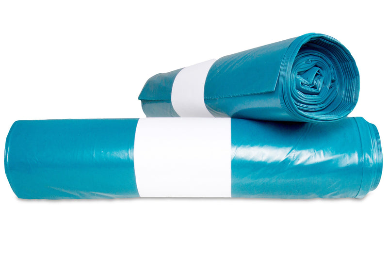 Kip Müllsäcke blau 70x110 cm LDPE, Typ354 0,080 mm, 25 Stück/Rolle