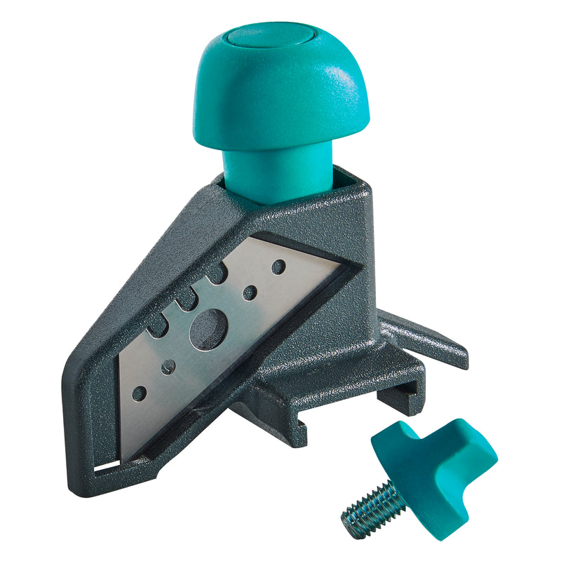 Wolfcraft T-Schiene mit Parallelschneider als Zubehör