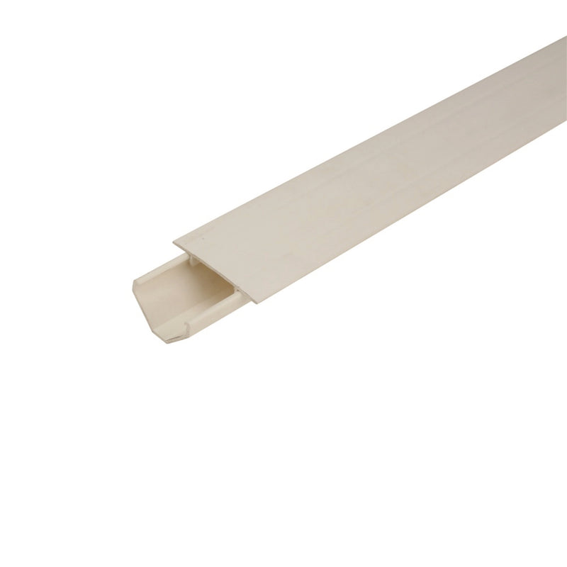UNITEC Eckkanal 30x40 mm, 2 m lang, weiß (Kabelkanal)