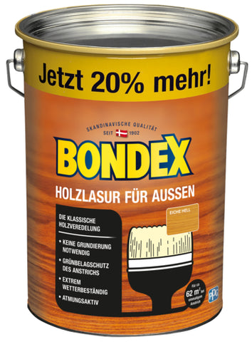 Bondex Holzlasur außen, 4,8 l