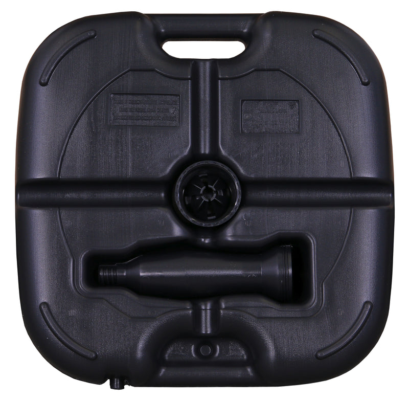 Schneider Xaver PE-Schirmständer anthrazit, halbrund, für Schirmstock 25–32 mm