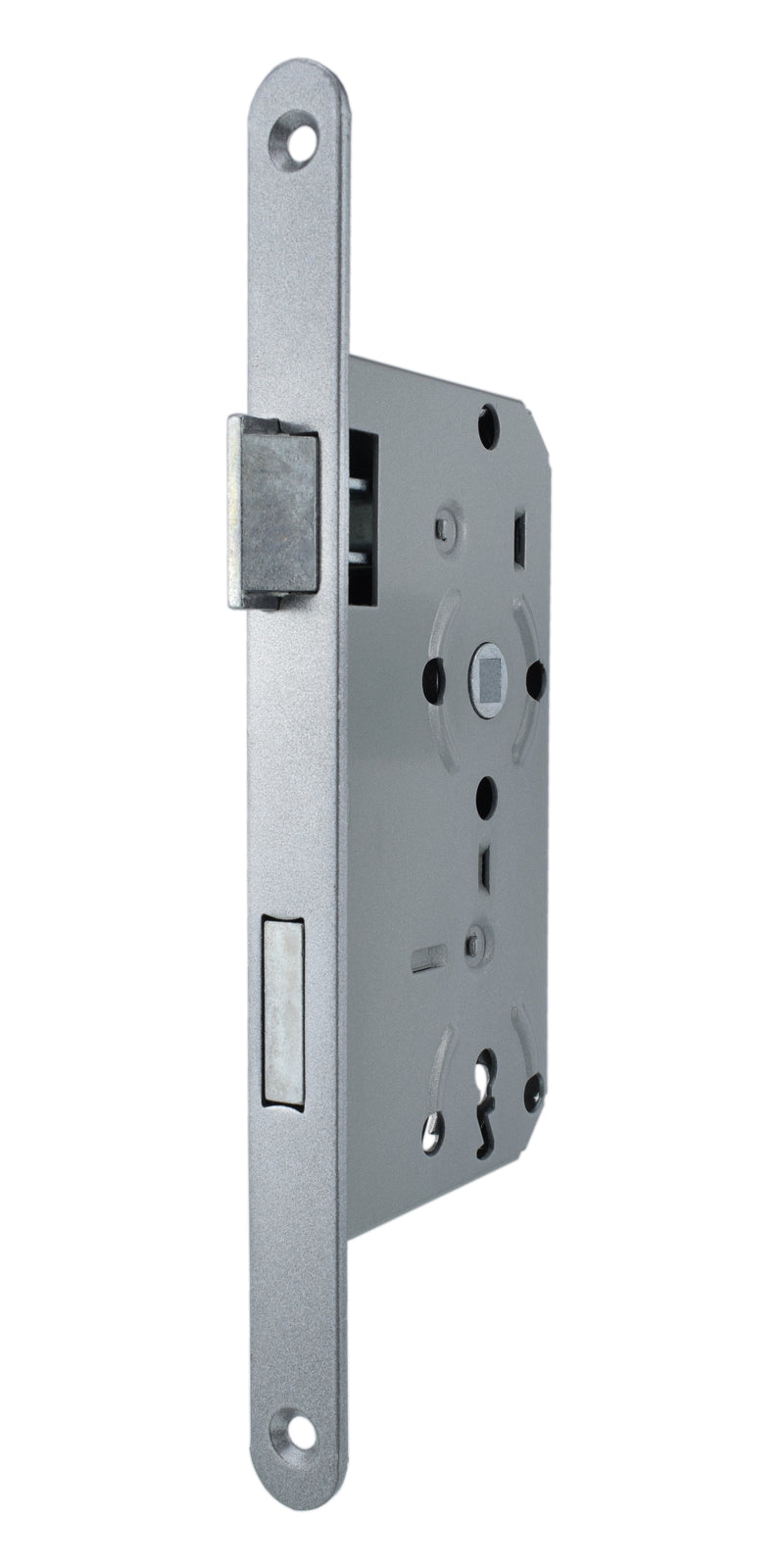 Bever & Klophaus Einsteckschloss BB 20 mm rund silber