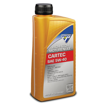 MTS Cartec Motorenöl SAE 5W-40 Leichtlauf-Motorenöl, 1 l