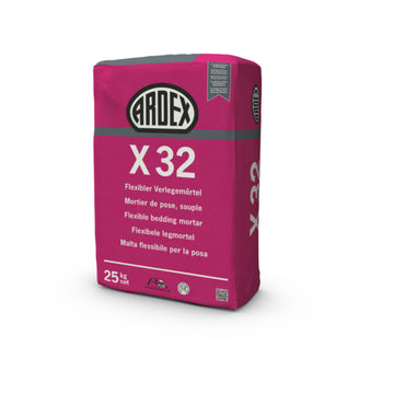 ARDEX X 32 flexibler Verlegemörtel 25 kg, grau
