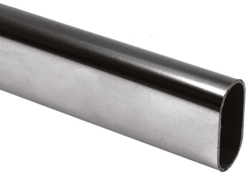 HSI Ovalrohr verchromt 30x15x1,0 mm