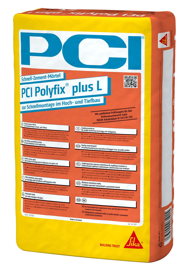 PCI Polyfix plus L Schnell-Zement-Mörtel 25 kg