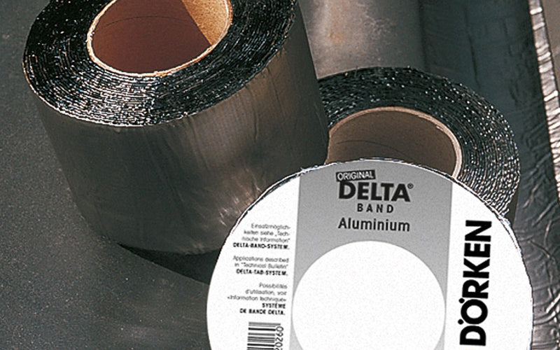 Dörken DELTA-Band RA75 Dichtband, silber, 75 mm x 10 m, Reparaturband