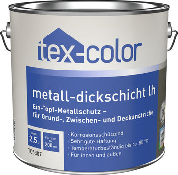 Tex-Color Metall-Dickschichtfarbe TC5307, 2,5 l
