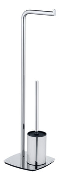 Wenko Stand-WC-Garnitur Iria chromfarben BD-ACC