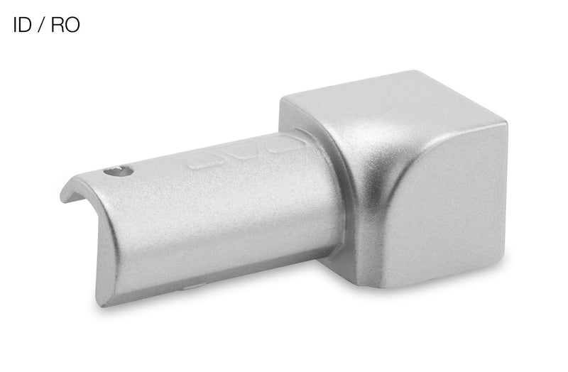 Schlüter RONDEC-E/ID Innenecke Dekorprofil edelstahlimitat H=10 mm