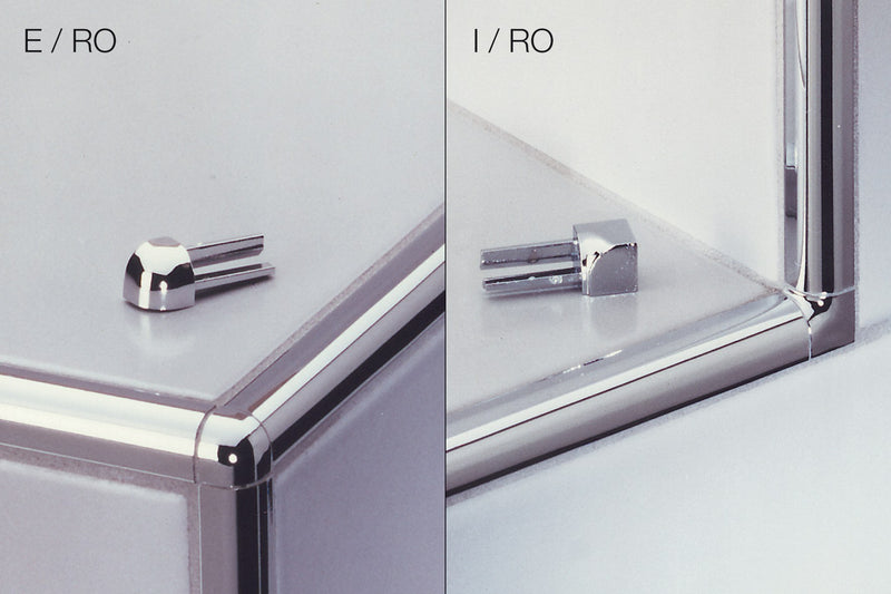 Schlüter RONDEC-E/ID Innenecke Dekorprofil edelstahlimitat H=10 mm