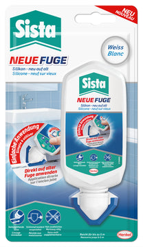 Sista Neue Fuge Silikondichtstoff weiß, 80 ml DE/CH für alte Fugen