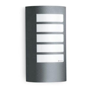 STEINEL Außenwandleuchte L anthrazit IP44 Aluminium