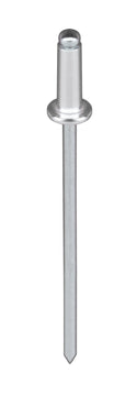 GAH ALBERTS Blindnieten aus Aluminium, Flachrundkopf, Ø4 x 10 mm, 50 Stück