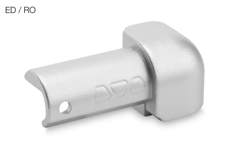 Schlüter RONDEC-EB/ED Außenecke Dekorprofil edelstahlimitat H=10 mm