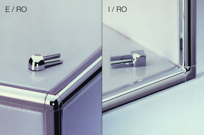 Schlüter RONDEC-EB/ED Außenecke Dekorprofil edelstahlimitat H=10 mm