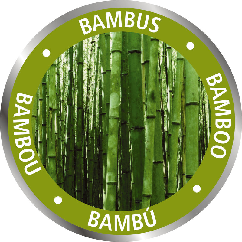 WENKO Terra Badbox mit 4 Fächern Bambus natur, Aufbewahrung