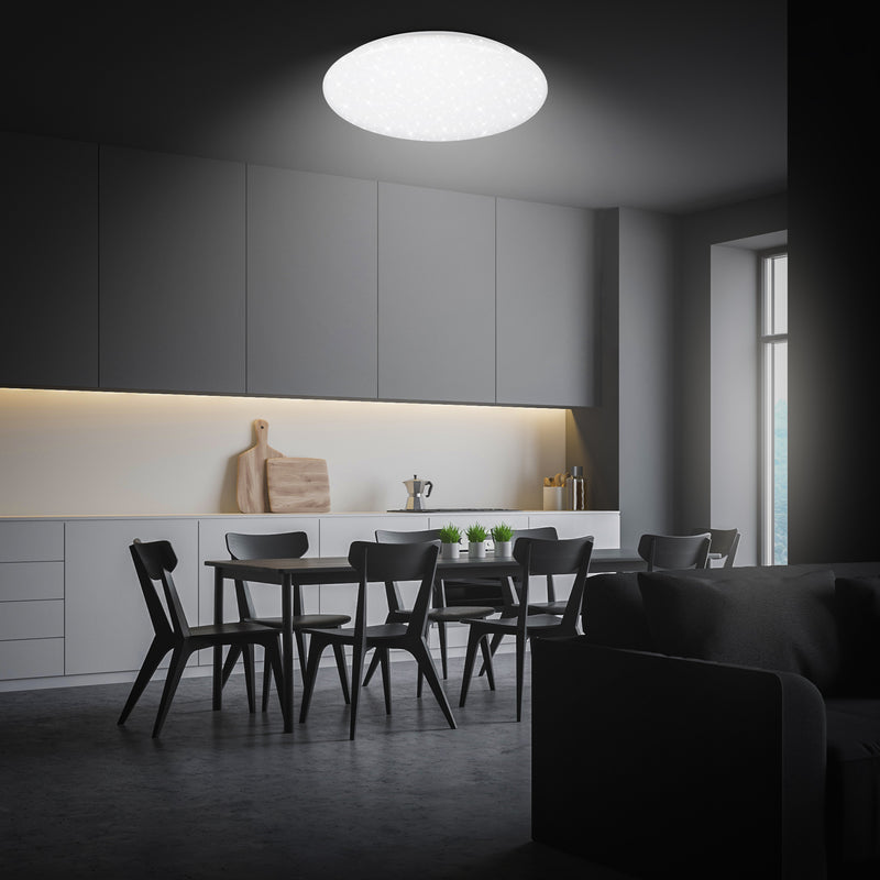 BRILONER Ultra Deckenleuchte weiß 73 W CCT-LED 8000 lm 4000 K IP20