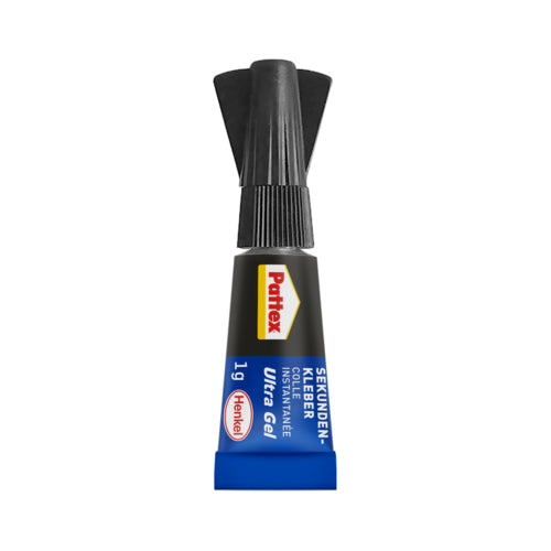 Pattex Sekundenkleber Mini-Trio Gel, 3x1 g, Gel-Ausführung
