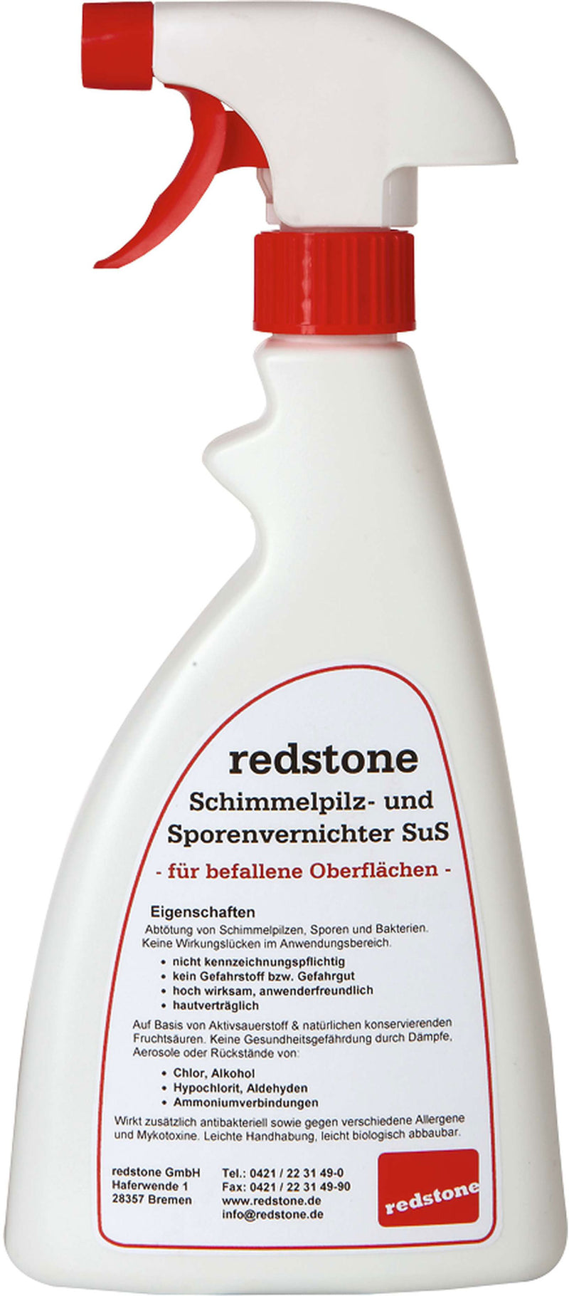 redstone Vivo Schimmelpilzvernichter als Sporenvernichter, innen