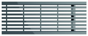 ACO Self® Längsstabrost aus Edelstahl V2A, PKW-befahrbar, 0,5 m