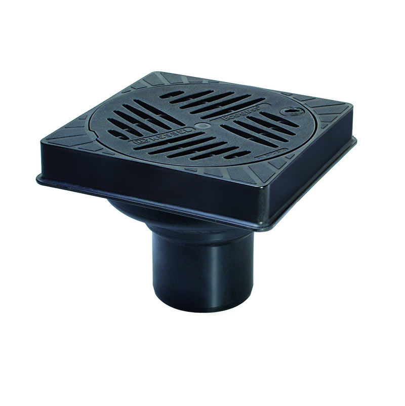 Kessel Hofablauf Ecoguss 67110B eckig Lock+Lift DN100