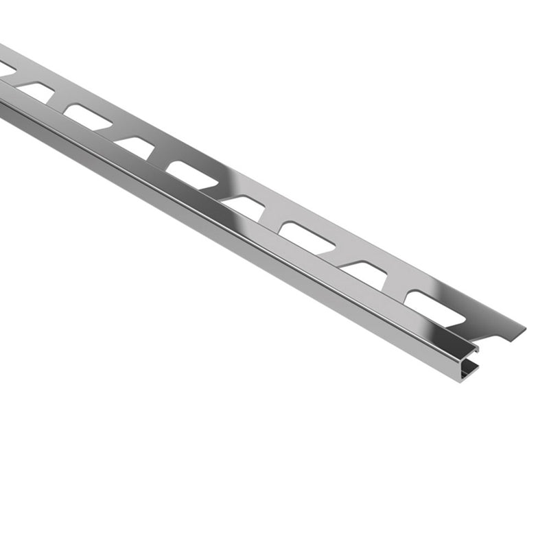 Schlüter QUADEC Winkelprofil Edelstahl, H 11 mm, 2,5 m