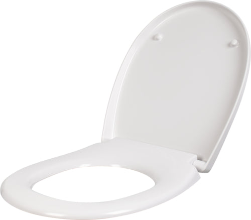 PRIMA Comfort WC-Sitz aus Duroplast in Weiß mit Absenkautomatik