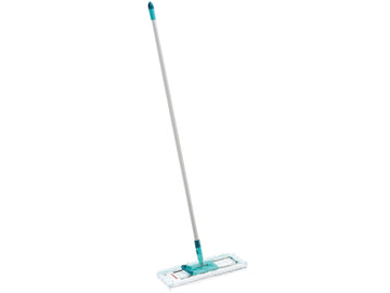 Leifheit Bodenwischer Profi micro duo mit Aluminiumstiel, grün/silber, 42 cm