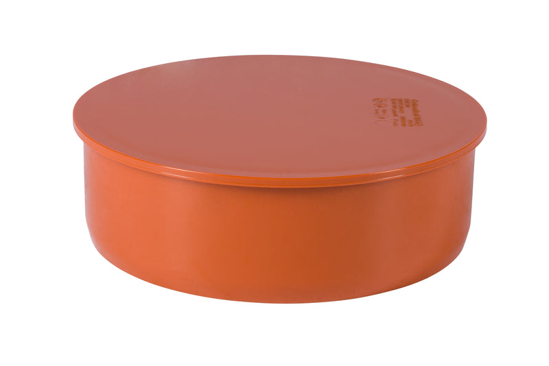 Ostendorf KGM Muffenstopfen DN aus PVC, orangebraun