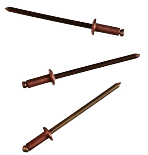 CONNEX Blindnieten Kupfer blank mit Bronzestift