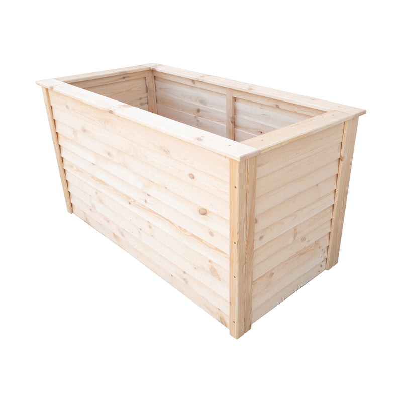 Stelmet Hochbeet naturbelassen 150x75x78 cm inkl. Gewebesack