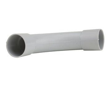 UNITEC Steckbogen 90° für starres Isolierrohr EN32, grau (2 Stk)